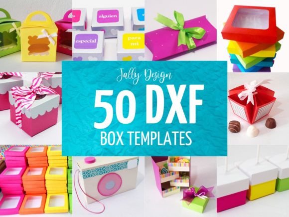 50 DXF Box Templates: A Practical Asset for Creators