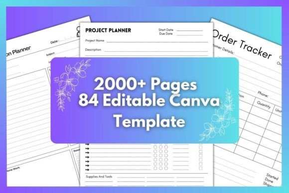 84 Editable Canva KDP Templates: Your Publishing Shortcut