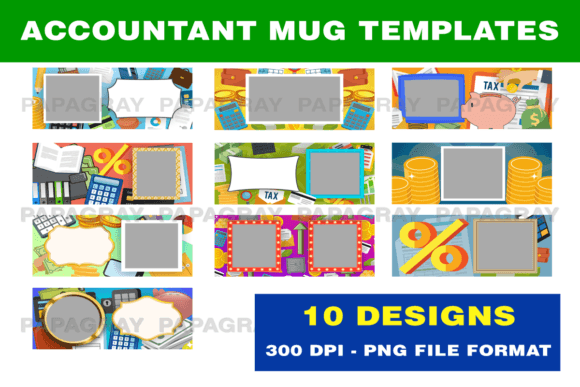 Accountant Mug Templates: 10 Print-Ready Designs for Your Business