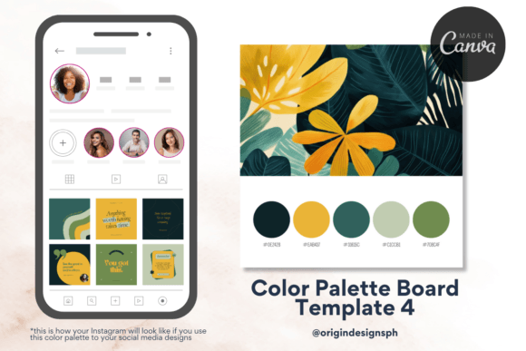 Canva Templates Color Palette4: Streamline Your Brand Identity