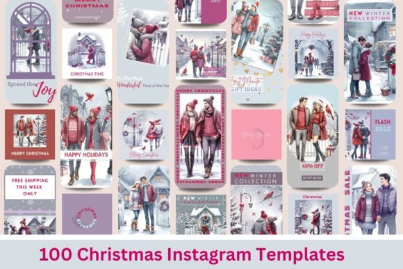 Christmas Instagram Templates: Your Festive Social Media Toolkit