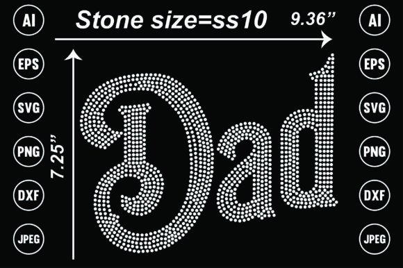 Dad Rhinestone Templates: Your Ultimate Design Asset